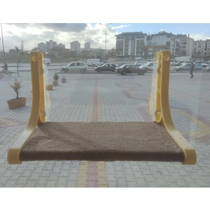 Tineke Cama Yapışan Güçlü Kilitli Vantuzlu Kedi Yatağı