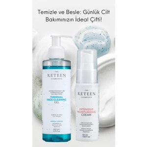 The RETEEN Cosmetics Arındırıcı Canlandırıcı Siyah Nokta Karşıtı Temizleme Jel ve Propolis Nemlendirici Bakım Seti