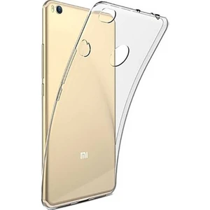 BBS Teknoloji Grup Xiaomi Mi Max 2 Kılıf Süper Silikon Kapak - Renksiz