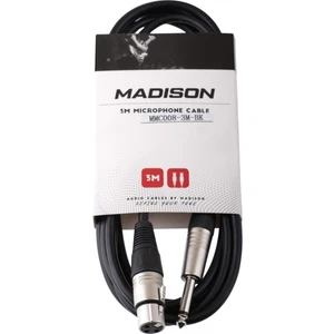 Mikrofon Kablosu Çivi Jack - Xlr 3 Metre Siyah