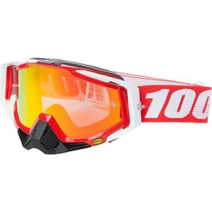 Mts %100 Racecraft Goggle Cross Gözlük Kırmızı Beyaz