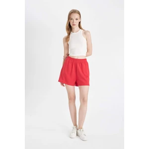 Regular Fit Beli Lastikli Basic Düz Şort Z5071AZ24SM