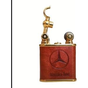 Heartfelt Gifts Deri Kaplama Mercedes Temalı Şıkhediyelik Gazlı Çakmak
