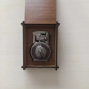 Heartfelt Gifts Rüzgar Geçirmez Lüks Jet Metal Gazlı Çakmak Stres Çarklı Özel Tasarım Çakmak