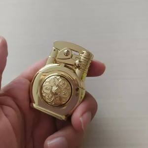 Heartfelt Gifts Rüzgar Geçirmez Lüks Jet Metal Gazlı Çakmak Stres Çarklı Özel Tasarım Çakmak