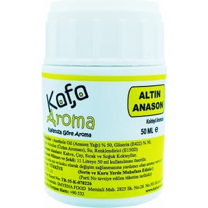 Altın Anason Yağı Hazır Karışımı 50 ML