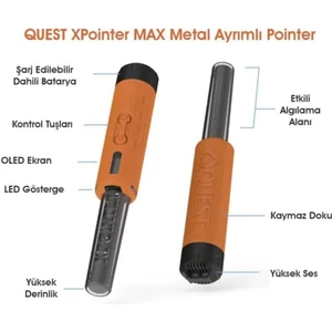 Ayrımlı Pinpointer Quest Xpointer Max