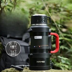 Nexus Mark 5000L'YE Kadar 72 Saat Korumalı Taşınabilir Saplı 316L Kalite Malzeme Paslanmaz Çelik Termos (Yurt Dışından)