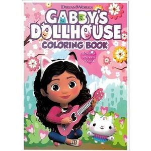 Parti Dükkanım Gabby Boyama Kitabı Stickerlı (16 Sayfa)