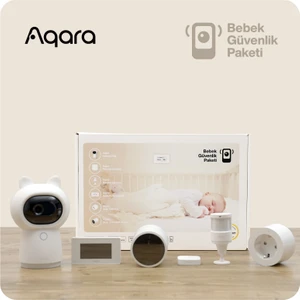 Akıllı Bebek Güvenlik Paketi AQ-BS6B (Apple Home Destekli)