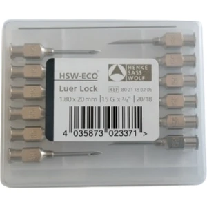 Enjektör Iğne Ucu Çelik 15G x 3/4" 1 Paket (12 Adet)