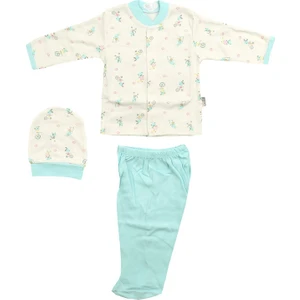 Bebe Bisikletli Bebek Pijama Takımı 2261