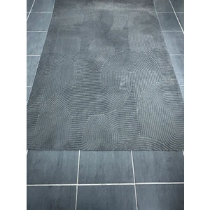 Kaymaz Taban Rölyef Antrasit Halı