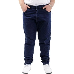 Büyük Beden Erkek Pantolon Kot 21920 Lacivert