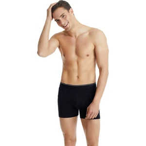 Erkek Pamuk Elastan Boxer Tender Cotton 9233 - Siyah