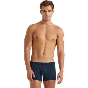 Erkek Modal Elastan Boxer Silver 9310 - Lacivert