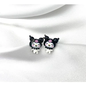 Herşey Nota Anime Karakter Kuromi Küpe