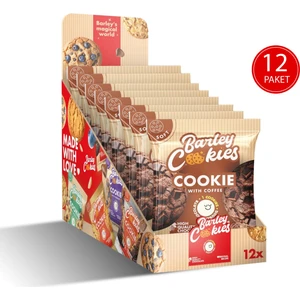 Barley Cookies Kahveli Çikolatalı Soft Cookies 40G 12 Paket