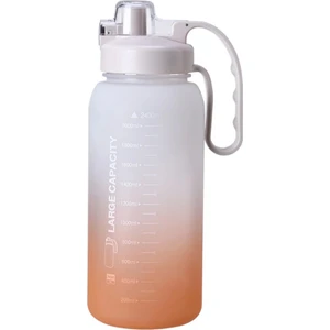 2 Litre Motivasyonlu Yüksek Kapasite Tritan Su Şişesi Suluk Spor Matara - Bpa Içermez
