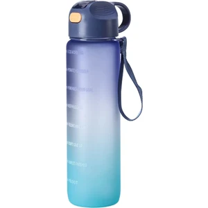 1 Litre Motivasyonlu Tritan Su Şişesi Suluk Spor Matara - Bpa Içermez