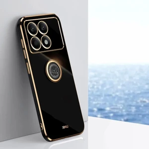 Poco X6 Pro Kaplama Halka Standı Tpu Cep Telefonu Kılıfı (Yurt Dışından)