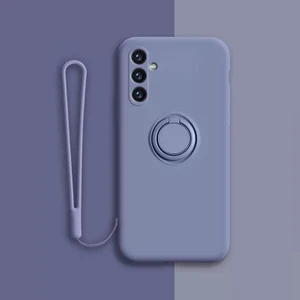For Samsung Galaxy A04E Cilt Hissi Yüzük Cep Telefonu Kılıfları (Yurt Dışından)