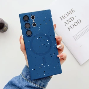 For Samsung Galaxy Note 10 Plus Manyetik Emiş Yıldızlı Desen Cep Telefonu Kılıfları (Yurt Dışından)