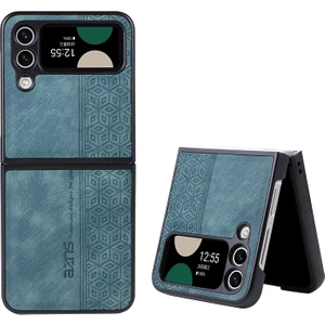 For Samsung Galaxy Z Flip 5 Vintage Kabartmalı Desen Cep Telefonu Kılıfları (Yurt Dışından)