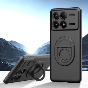Poco X6 Pro 5g Araba Manyetik Emme Görünmez Braket Cep Telefonu Kılıfı (Yurt Dışından)