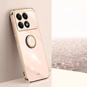 Poco X6 Pro Kaplama Halka Standı Tpu Cep Telefonu Kılıfı (Yurt Dışından)