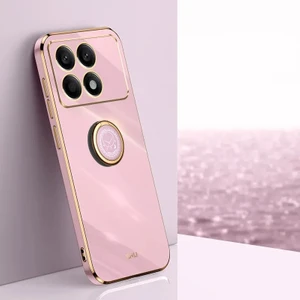 Poco X6 Pro Kaplama Halka Standı Tpu Cep Telefonu Kılıfı (Yurt Dışından)