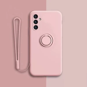 For Samsung Galaxy A04E Cilt Hissi Yüzük Cep Telefonu Kılıfları (Yurt Dışından)