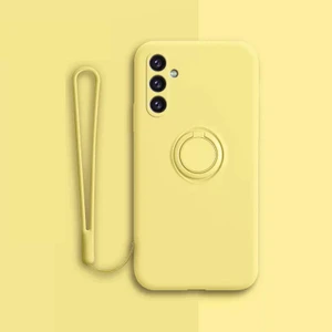 For Samsung Galaxy A04E Cilt Hissi Yüzük Cep Telefonu Kılıfları (Yurt Dışından)