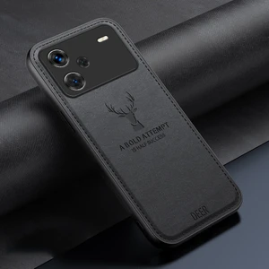 Xiaomi Redmi Note 13 Pro Plus Kumaş Geyik Cep Telefonu Kılıfı (Yurt Dışından)