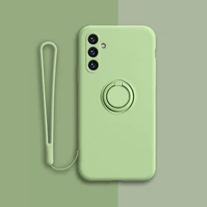 For Samsung Galaxy A04E Cilt Hissi Yüzük Cep Telefonu Kılıfları (Yurt Dışından)