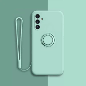 For Samsung Galaxy A04E Cilt Hissi Yüzük Cep Telefonu Kılıfları (Yurt Dışından)