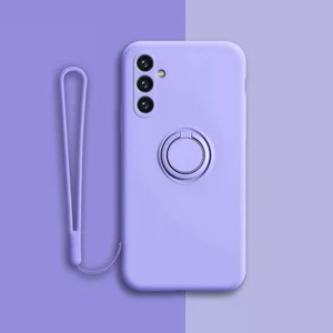 For Samsung Galaxy A04E Cilt Hissi Yüzük Cep Telefonu Kılıfları (Yurt Dışından)