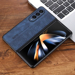For Samsung Galaxy Z Fold 5 Vintage Kabartmalı Desen Cep Telefonu Kılıfları (Yurt Dışından)