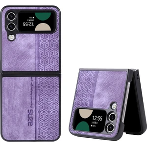 For Samsung Galaxy Z Flip 5 Vintage Kabartmalı Desen Cep Telefonu Kılıfları (Yurt Dışından)