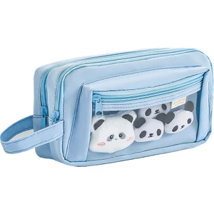 Karikatür Öğrenci Kalem Kutusu Okula Dönüş Kırtasiye Hediyesi (Yurt Dışından)