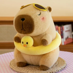 Karikatür Kapibara Peluş Oyuncak Çocuklar Için Hediye 25CM (Yurt Dışından)