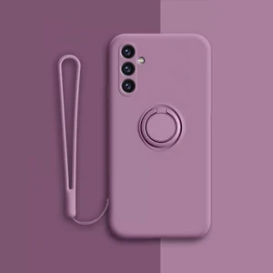 For Samsung Galaxy A04E Cilt Hissi Yüzük Cep Telefonu Kılıfları (Yurt Dışından)