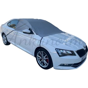 Ön Yan Cam Yarım Branda Güneş Koruyucu Dolu Koruyucu Örtü Güneşlik Buz Kar Buzlanma Önleyici