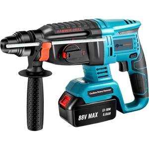 PH-KD014 88VF 5AH Kömürsüz Şarjli Professional Kırıcı Delici (Mavi)