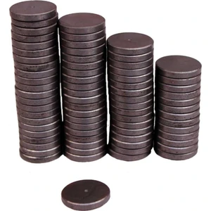 Dünya Magnet 250 Adet 10X3 Yuvarlak Mıknatıs, Nişan Sünnet Süsleme Mıknatısı