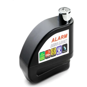 Pc-04 110DB Alarmlı 7mm Çelik Motosiklet Scoter Bisiklet Disk Kilidi Su Geçirmez Motor Kilit
