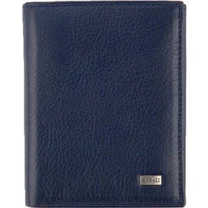 Karalı Deri Deri Erkek Cüzdan Lacivert C157-04