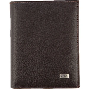 Karalı Deri Deri Erkek Cüzdan Kahve C157-02