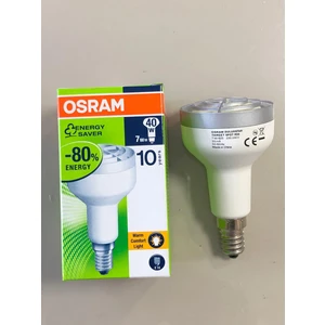 5 Adet Osram R50 Spot Ampul -7W=40W Sarı 2500 Kelvin Tasarruflu Lamba - E14 Ince Duylu