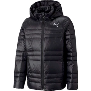 Light Goose Kız Çocuk Siyah Kapüşonlu Mont